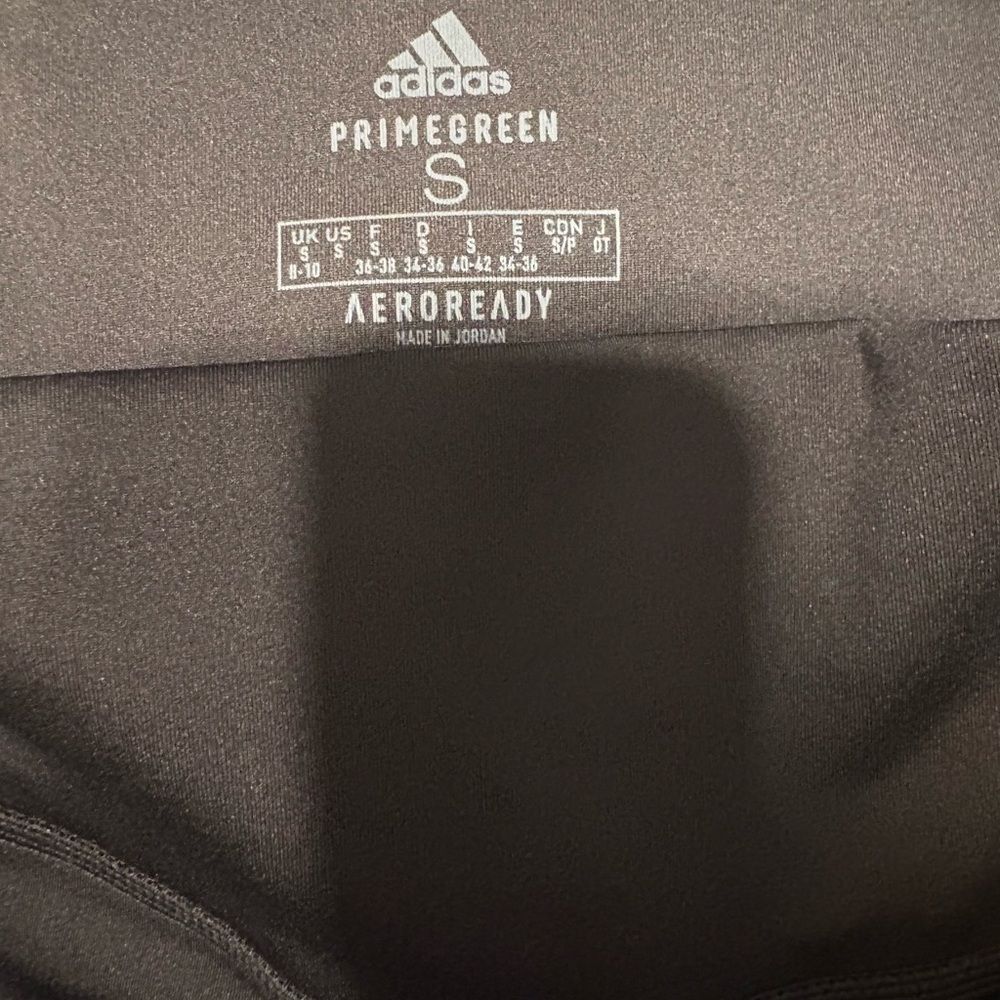 Adidas Black Primegreen Aeroready Top